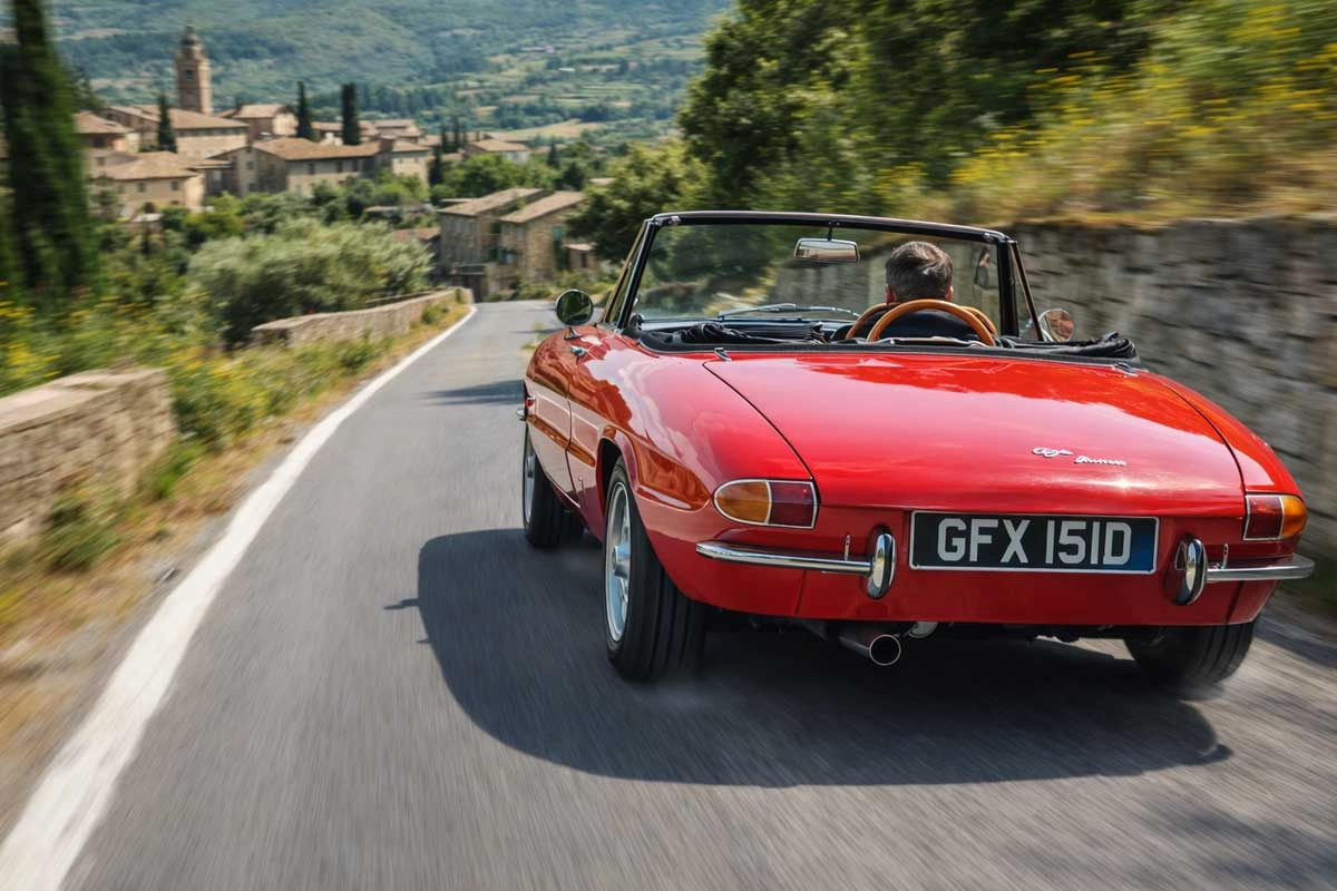 Alfa romeo spider campagne