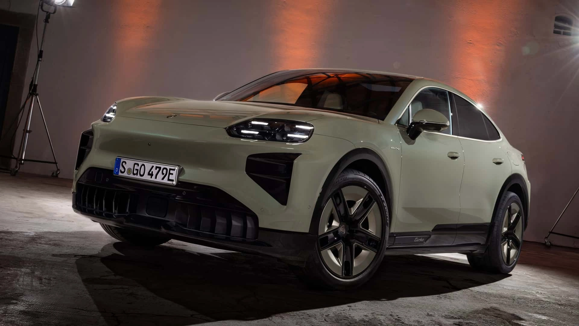 Porsche cayenne coupe electric 2026 das exterieur
