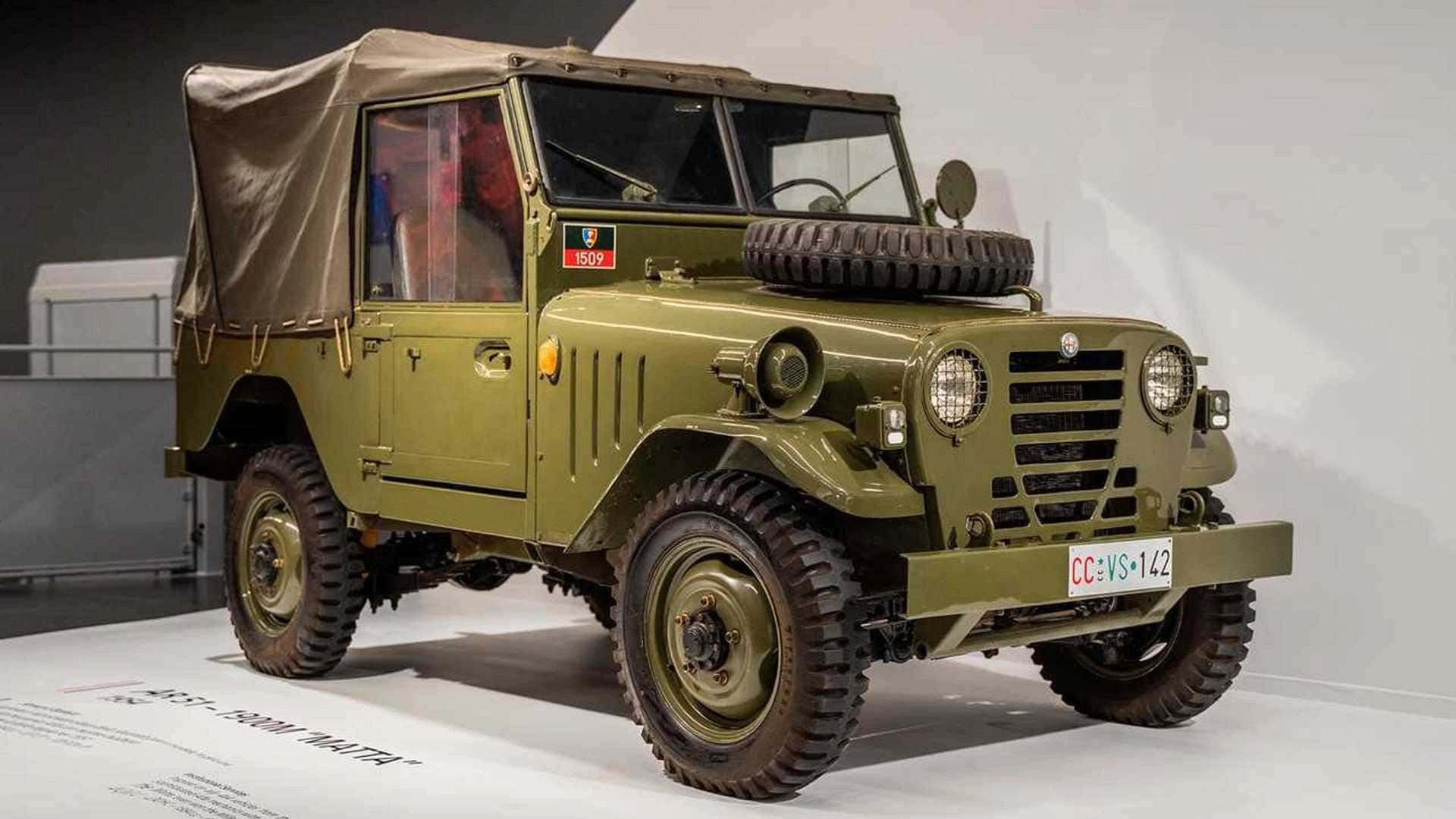 Alfa romeo matta carabinieri