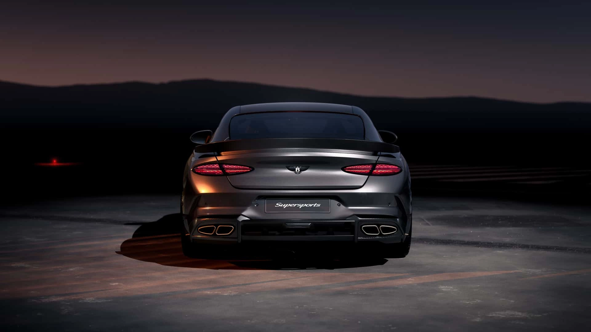 Bentley continental gt supersports