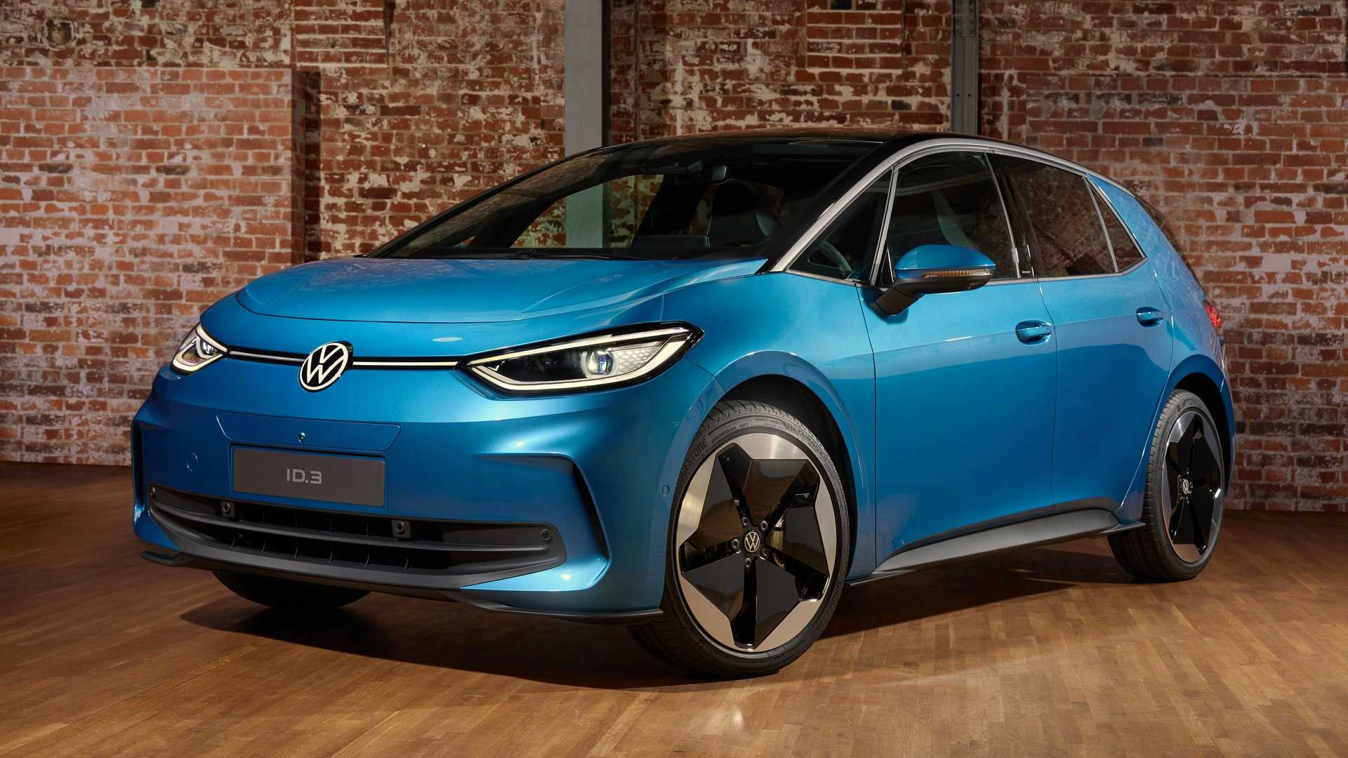 Foto   volkswagen id.3 2023 com e cambiata con il restyling