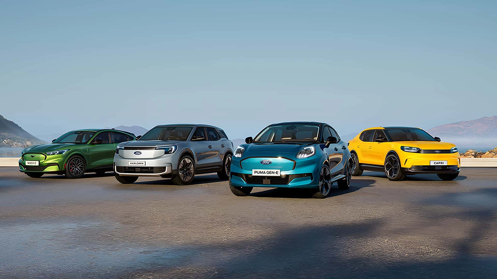 Gamma veicoli elettrici ford