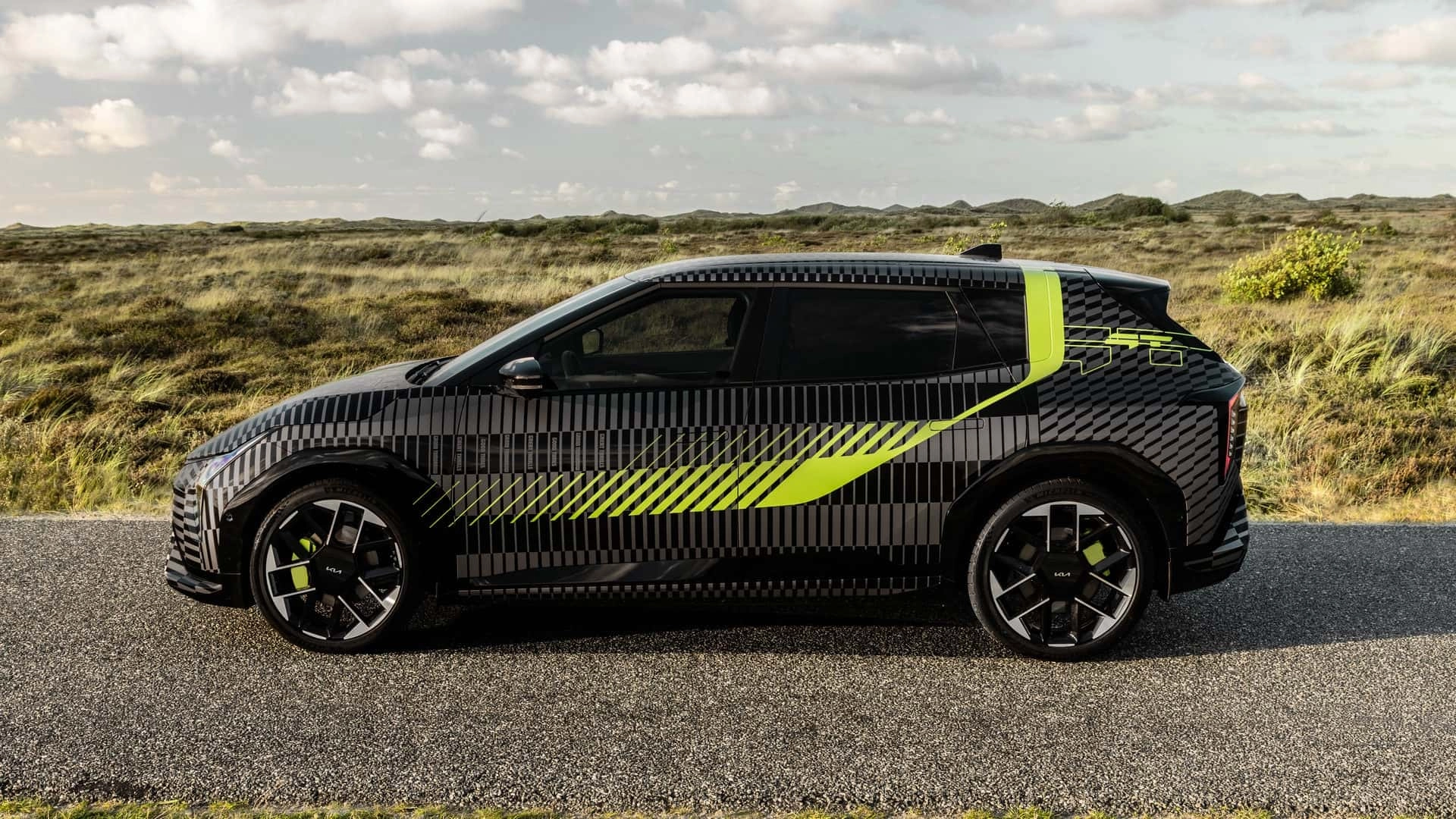 Kia ev4 gt le foto del prototipo