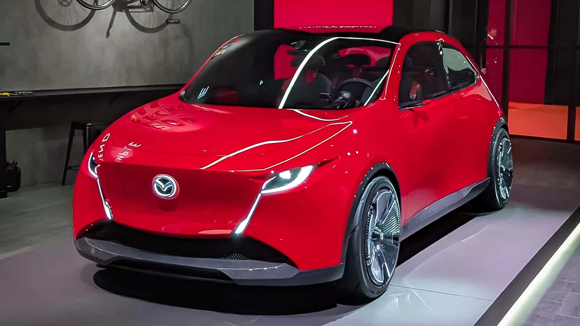 Mazda vision x compact 2025 auf der japan mobility show 2025