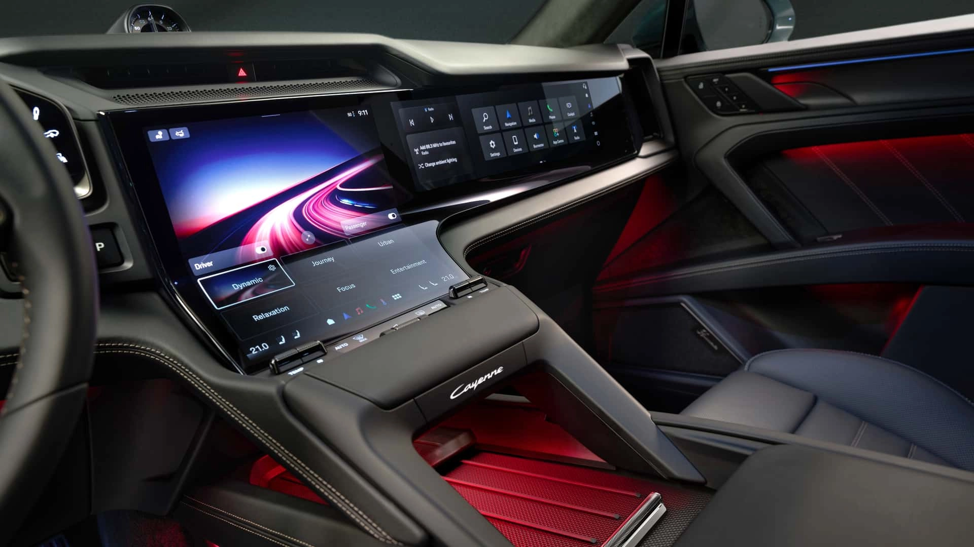 Porsche cayenne electric das cockpit