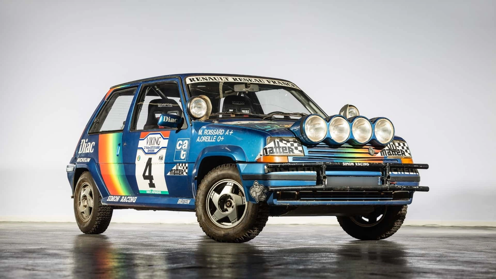Renault 5 gt turbo bandama