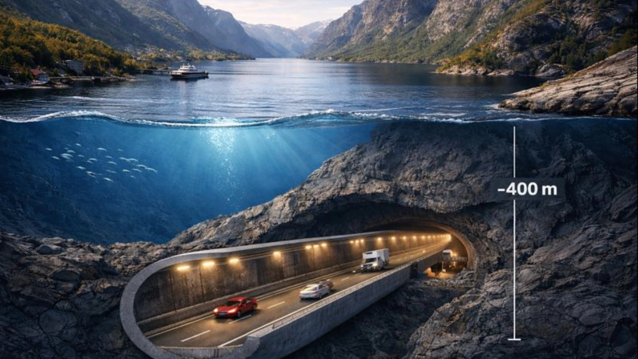 Tunel submarino Rogfast infraestrutura europeia rodovia E39 Noruega