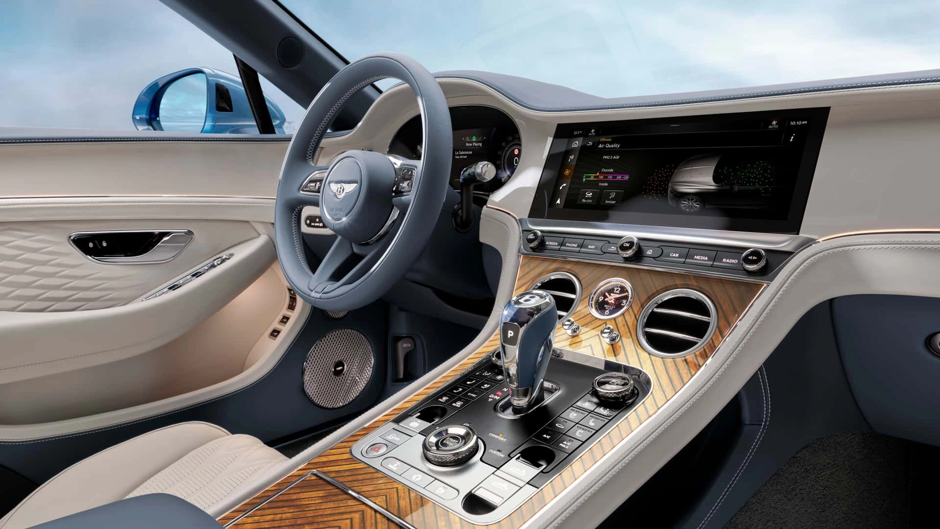 Bentley continental gt azure