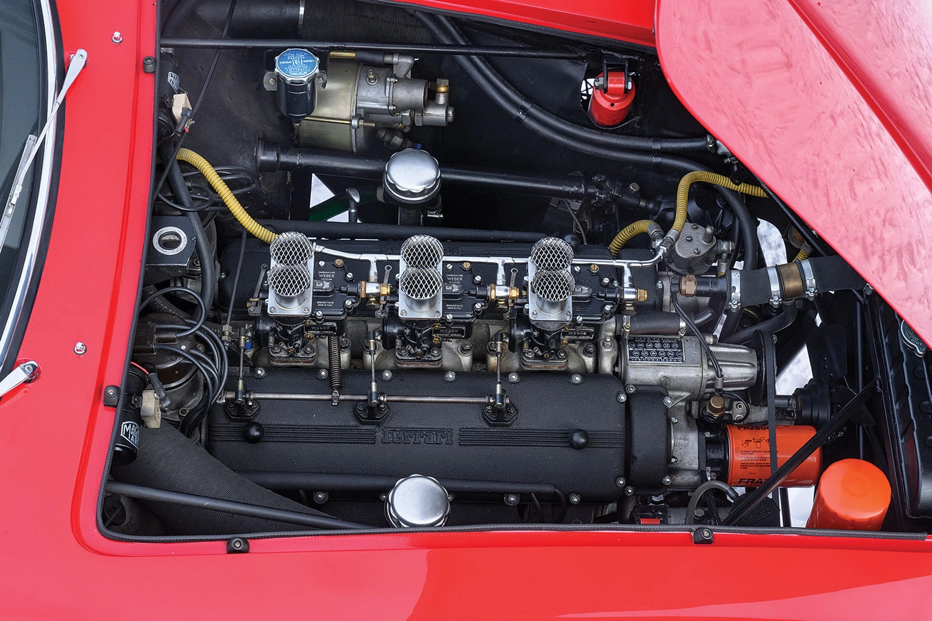 1961 ferrari 250 gt swb berlinetta engine