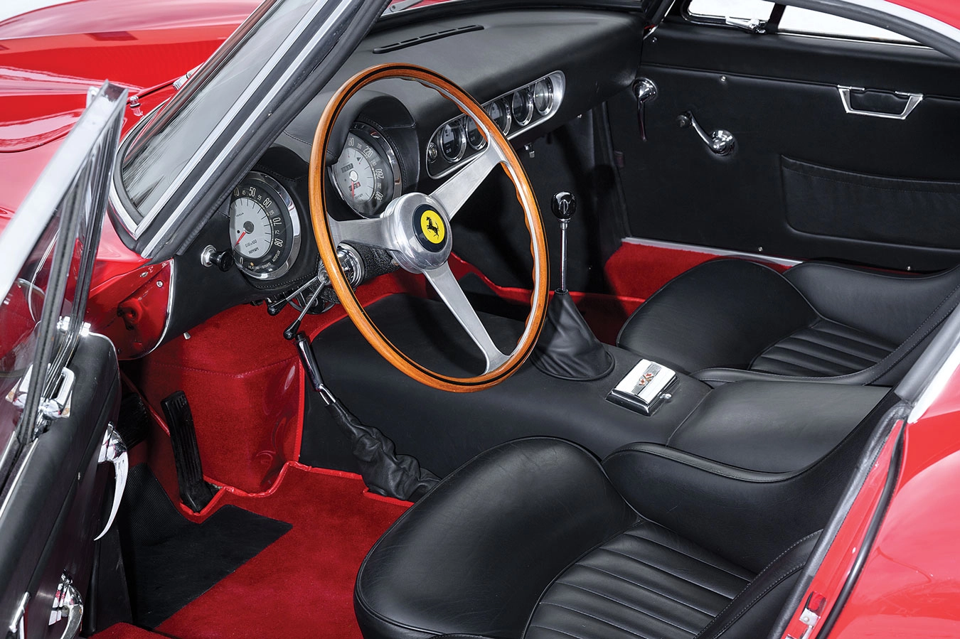 1961 ferrari 250 gt swb berlinetta interior