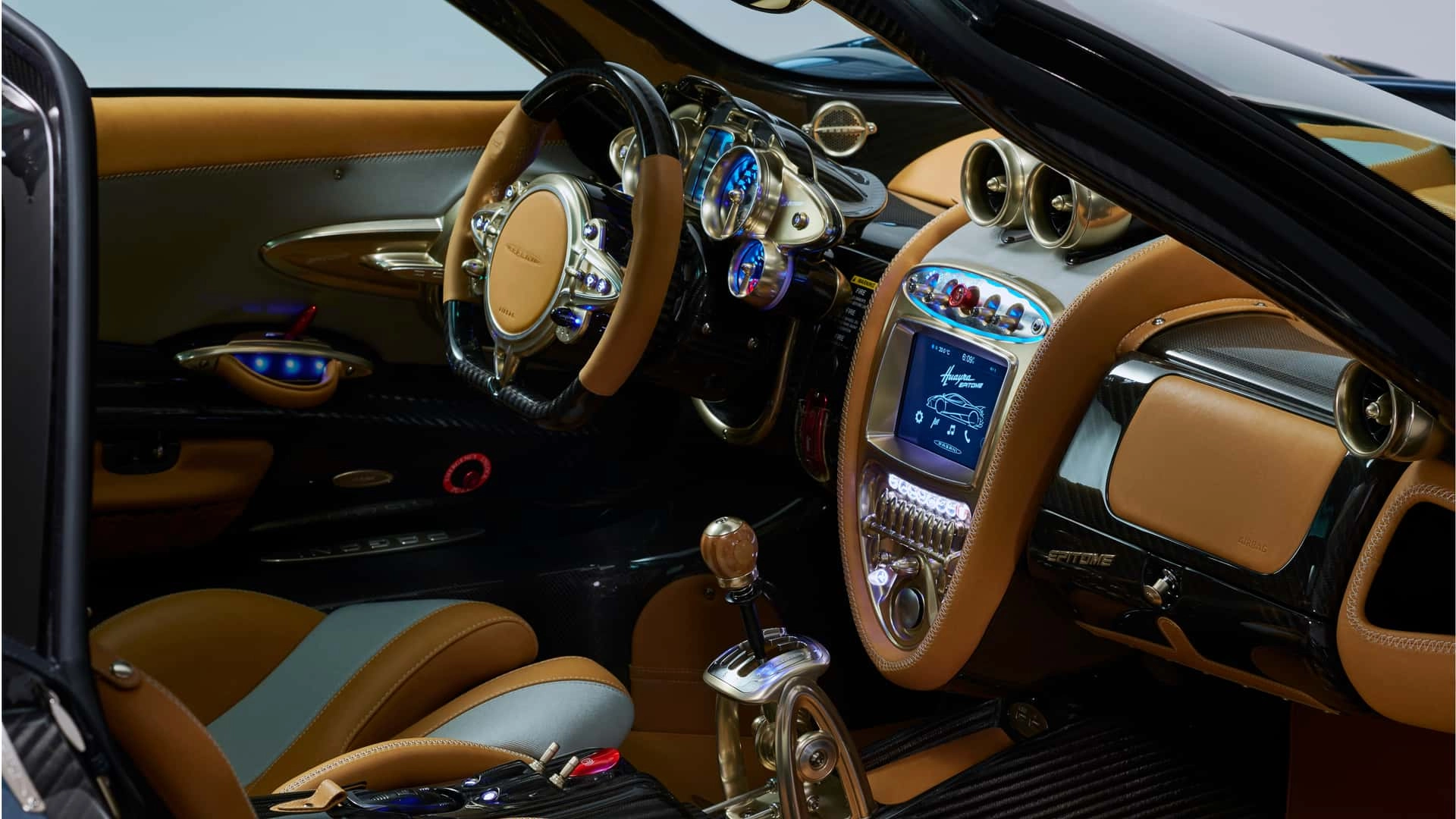 Pagani huayra epitome 11 Interni Lato passeggero b