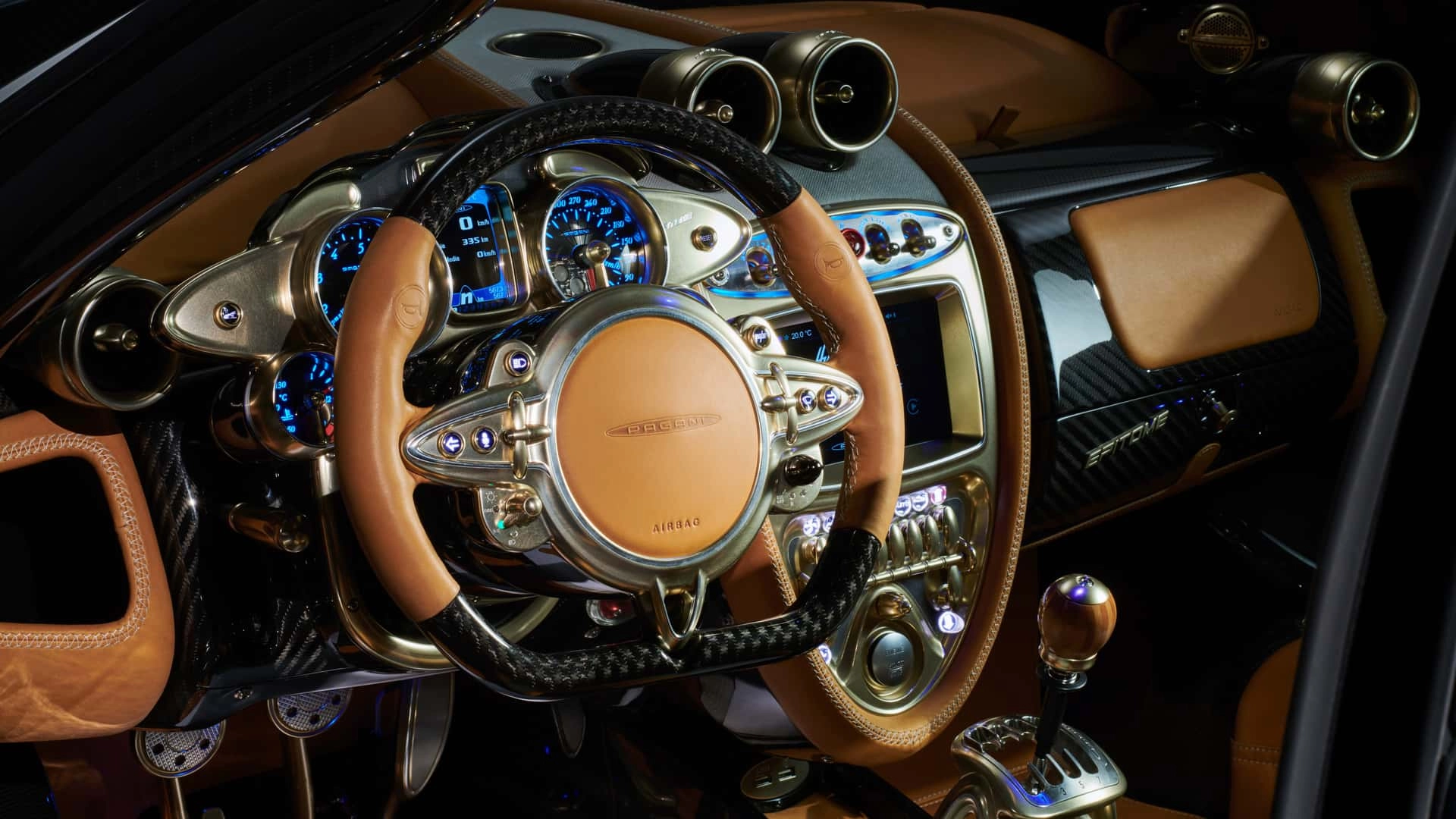 Pagani huayra epitome 12 Interni Volante