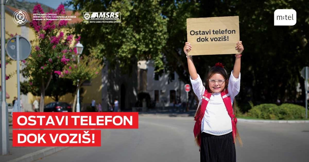 Ostavi telefon dok vozis Mtel