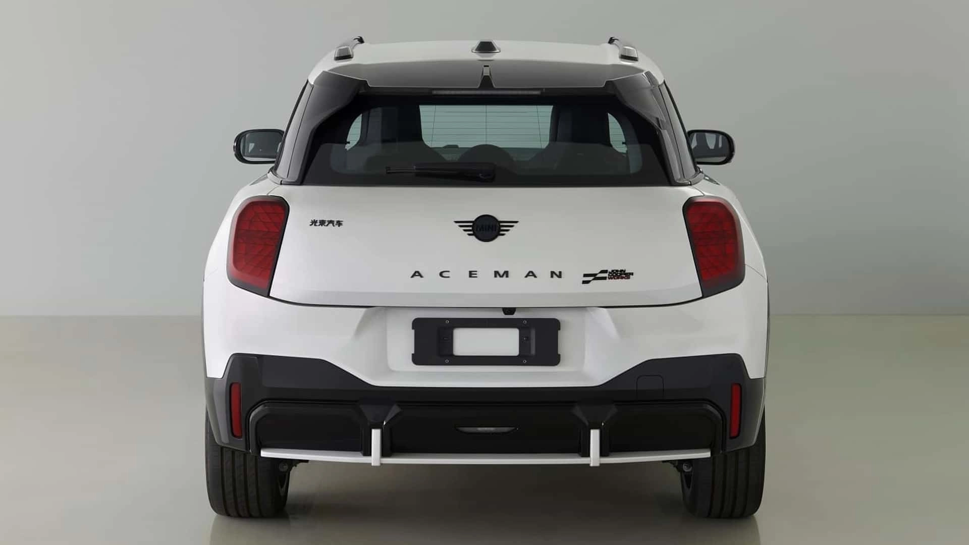 Mini aceman jcw miit rear view