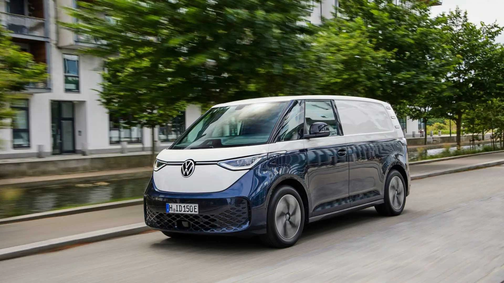 Volkswagen id.buzz cargo prova su strada