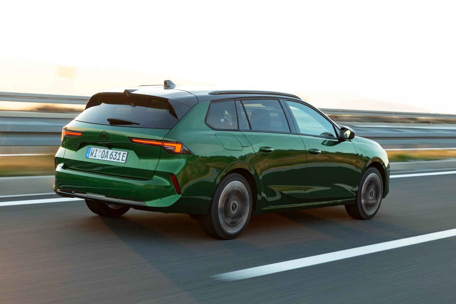 Opel Astra Estate Croatia Green Electric 2026 08