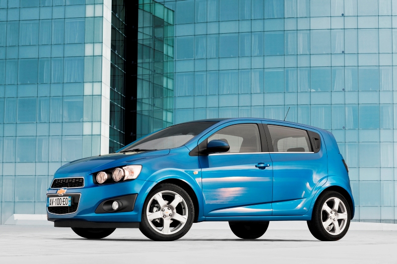 Chevrolet Aveo na postolju 