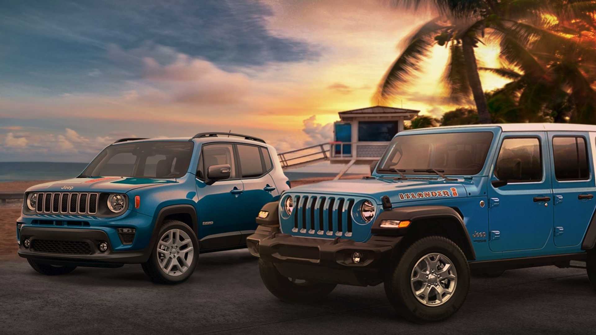 Wrangler i Renegade spremni za plažu