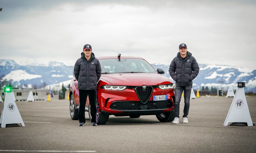 Valtteri Bottas i Zhou Guanyu testirali Alfa Romeo Tonale plug-in hibrid Q4