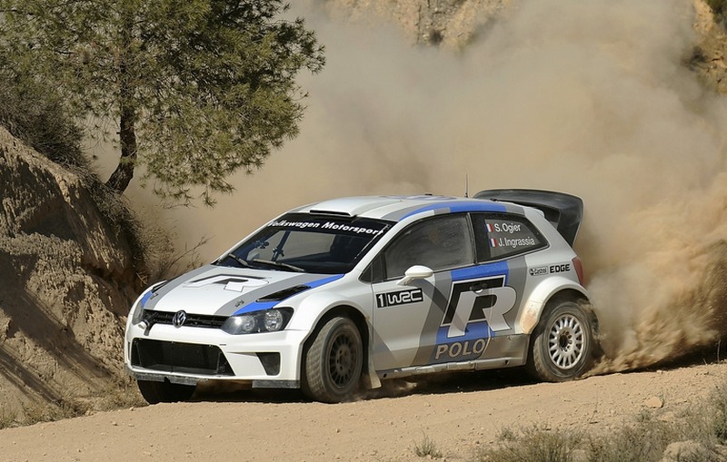 Testiran Polo R WRC na makadamu