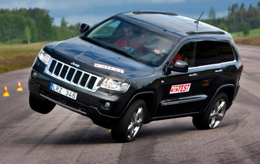 Jeep Grand Cherokee pao na testu