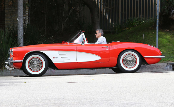 George Clooney vozi  C1 Corvette