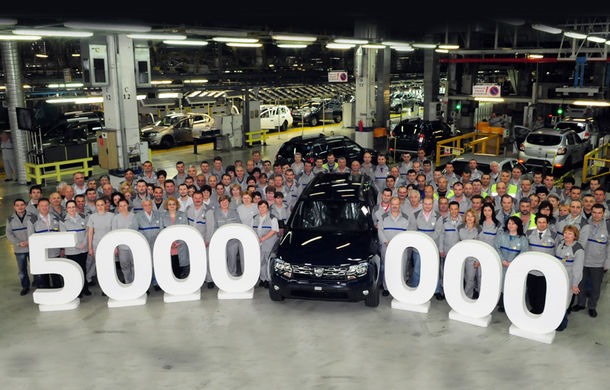 5 miliona automobila proizvedeno u fabrici u Rumuniji!