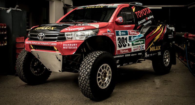 Toyota priprema novi Hilux za Dakar 2017. 