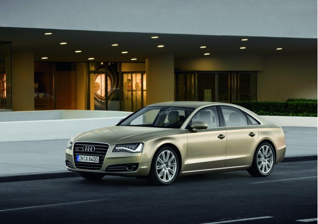 Audi A8 s prednjim pogonom u Europi