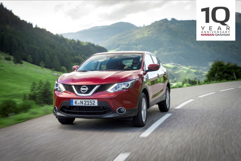 NISSAN QASHQAI SLAVI 10 GODINA  REVOLUCIJE CROSSOVERA