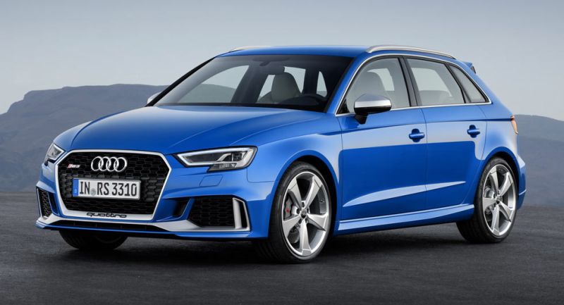 Audi RS3 Sportback  facelift spreman za Ženevu