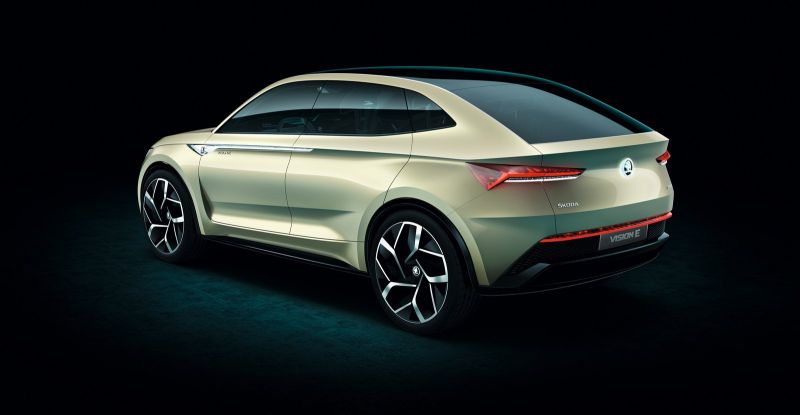 Škoda Vision E Coupe Crossover Concept