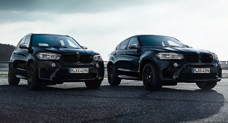 BMW X5 M i X6 M Black Fire Editions