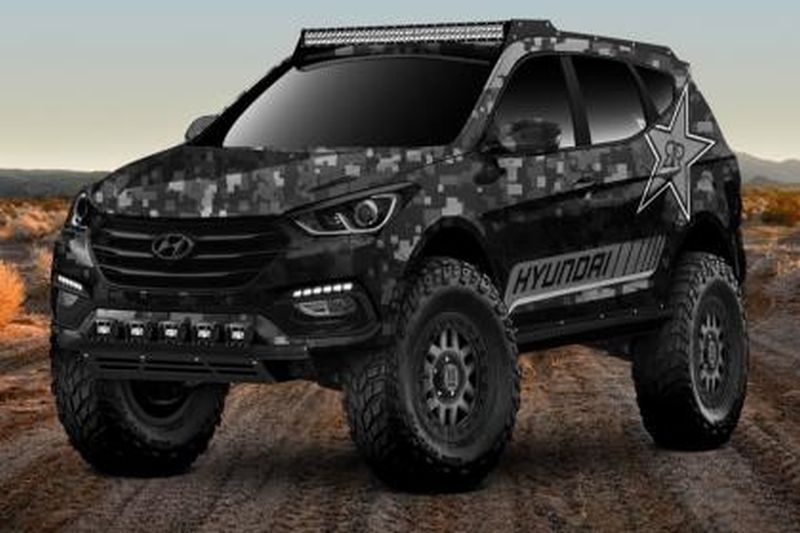 Hyundai Santa Fe Rockstar Moab Extreme Concept