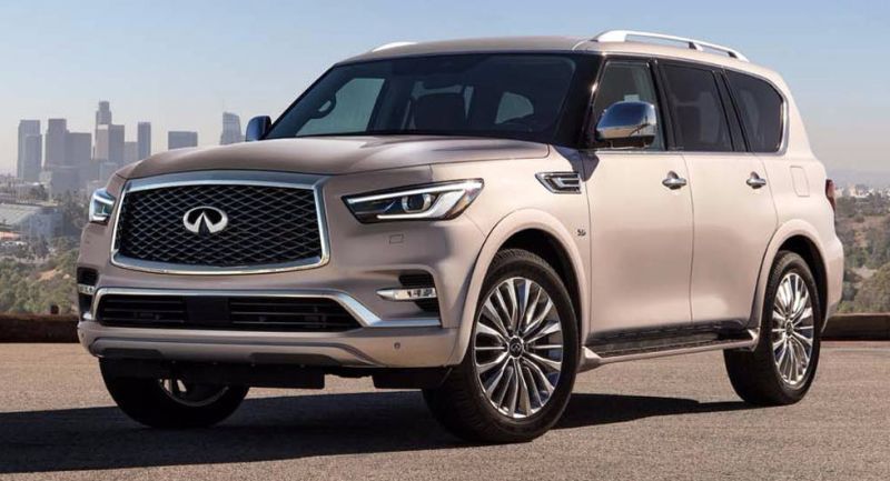 Infiniti QX80 Facelift