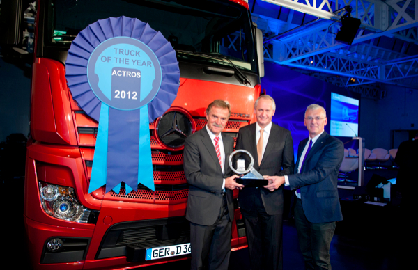  „Truck of the Year 2012“ za Actros