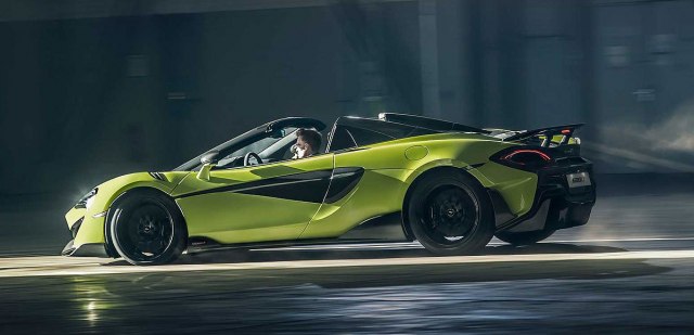 600LT Spider u kabrio izdanju